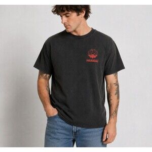 Ruger Tiger Stripe Distressed Graphic T Shirt Men’s Large Black USA Made